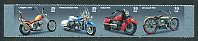 American Motorcycles Strip of 4 Stamps United States, 2006